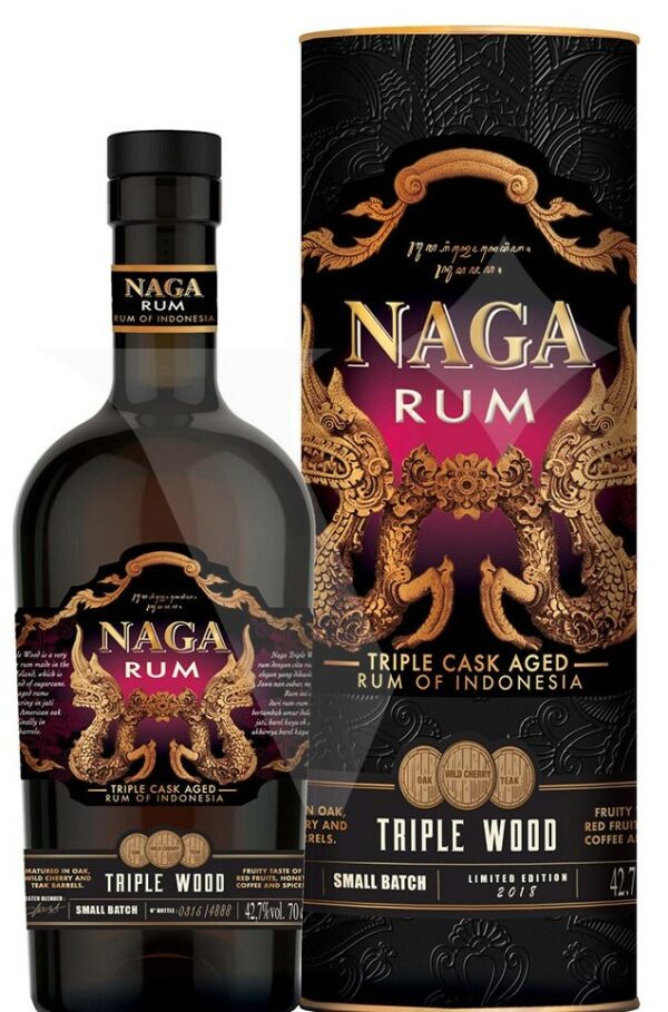 Naga Triple Wood Cask 0,7 l 40% (tuba)