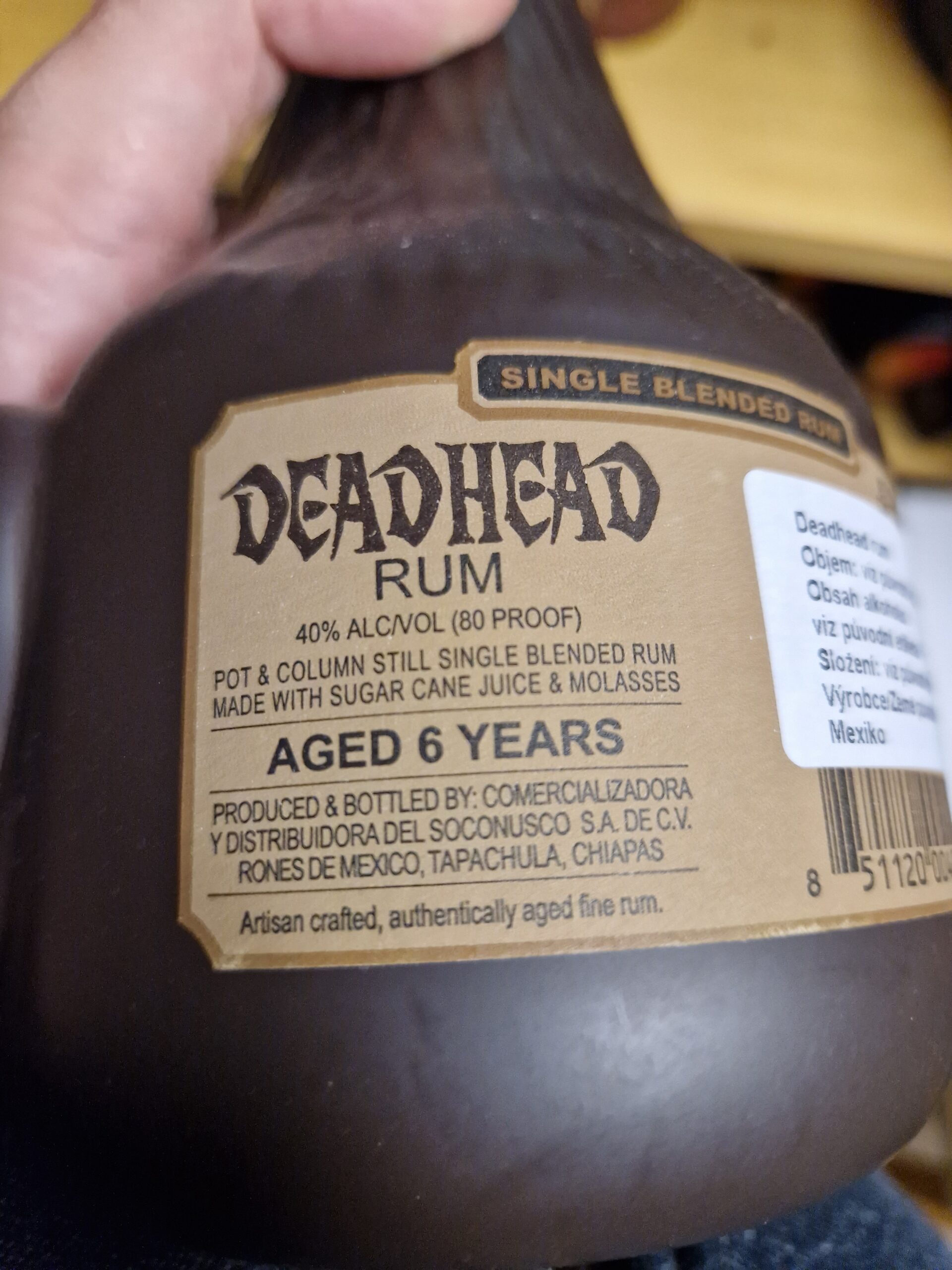 DEADHEAD 6 YEARS - 70cl / 40%